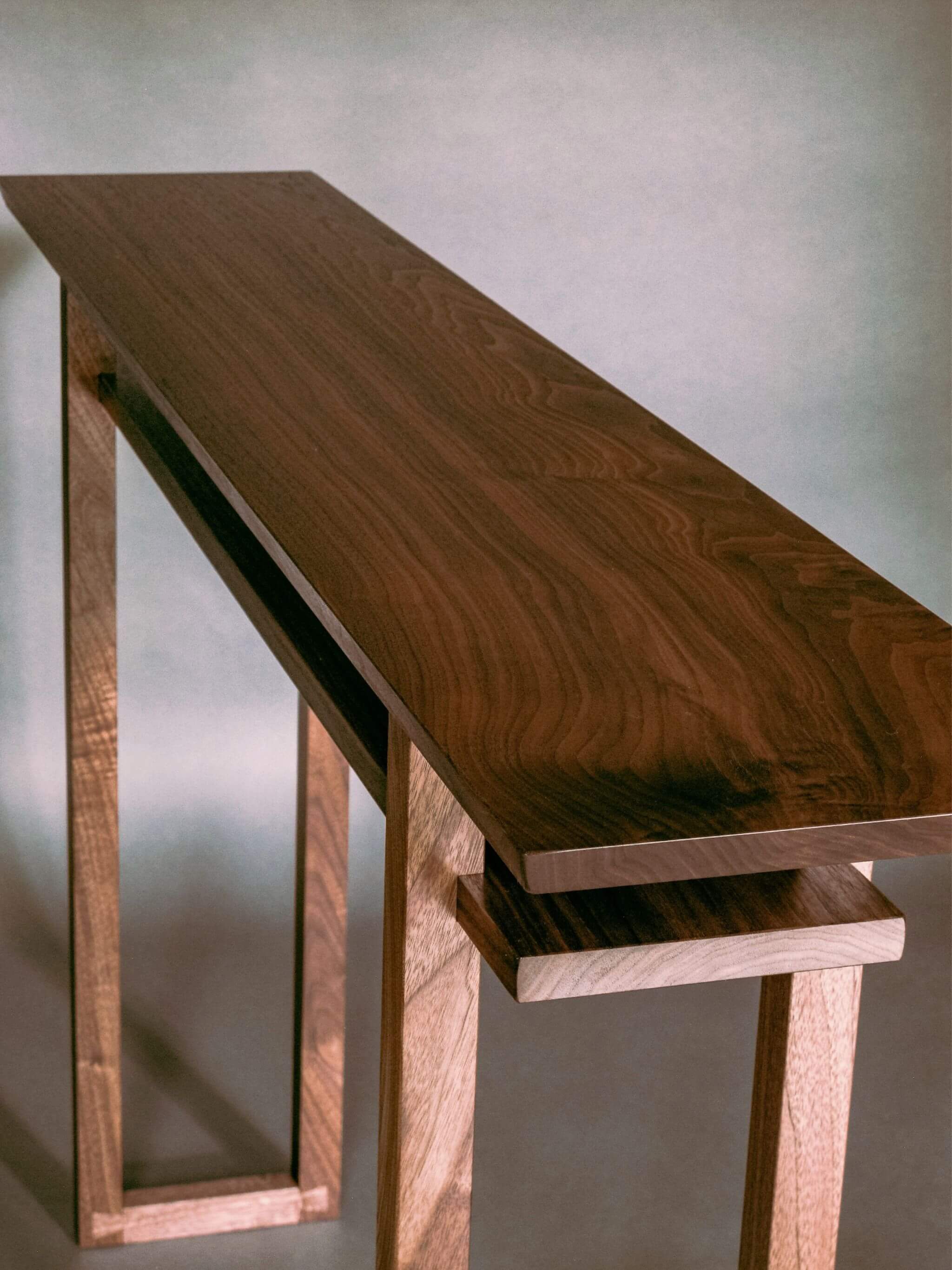 Statement Altar Table - minimalist zen podium, lectern