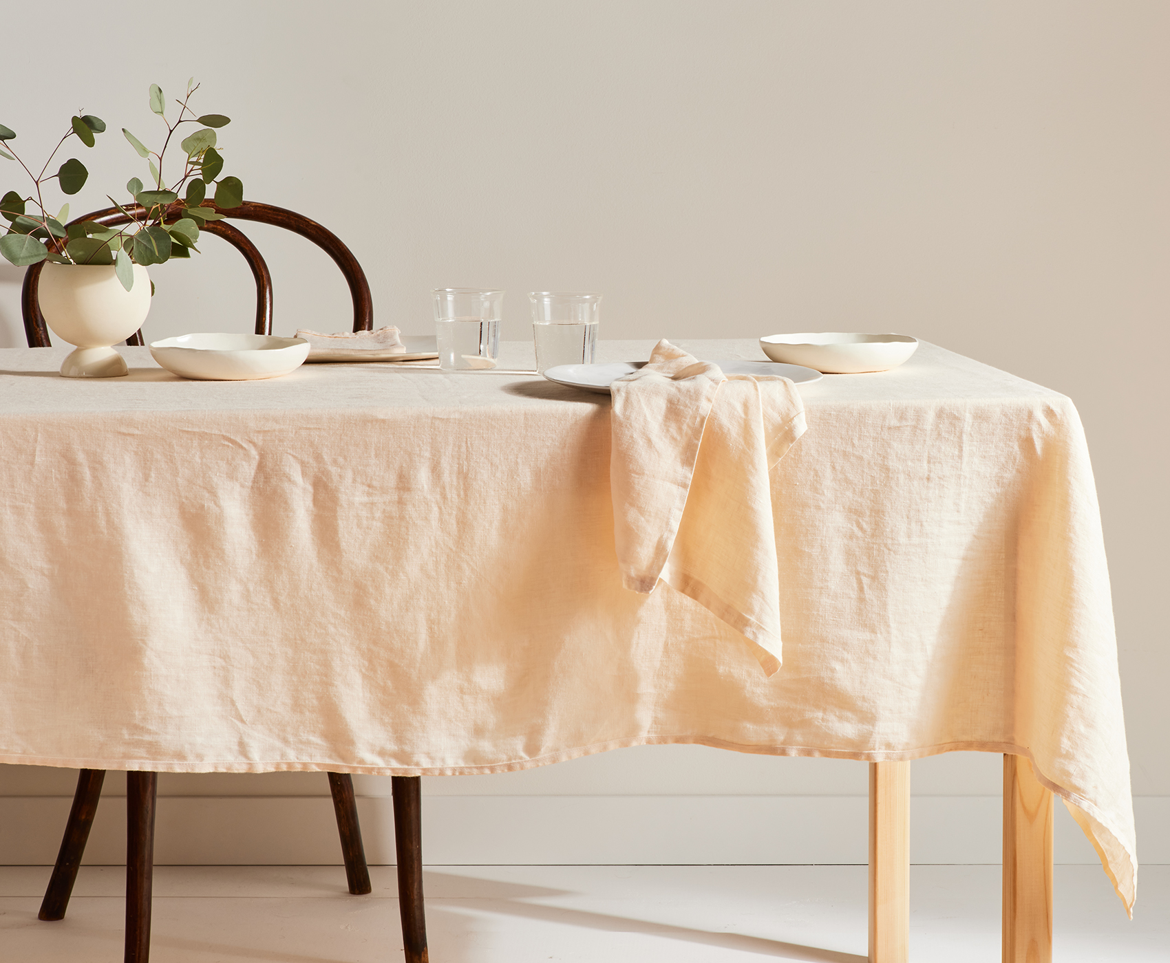 White Table Linen Napkins – Old Linen Mill